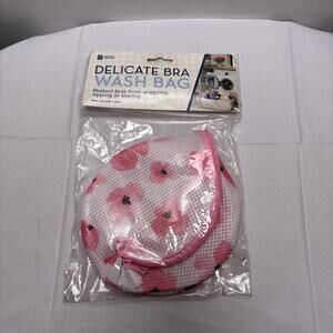 Delicate Bra Wash Bag - Pink Floral